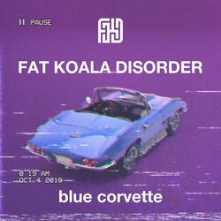 Blue Corvette