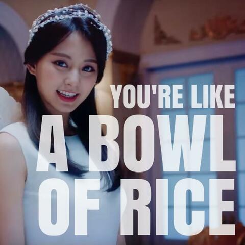 You're Like a Bowl of Rice