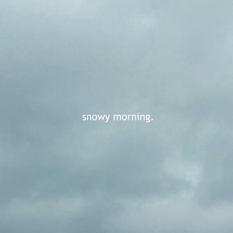 snowy morning.