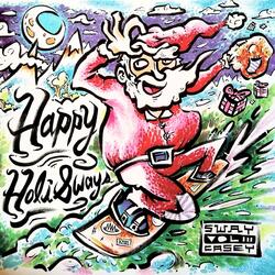 ...while the snow falls