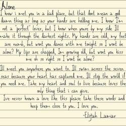 Alone