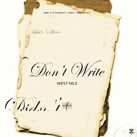 Don't Write (feat. Juice)