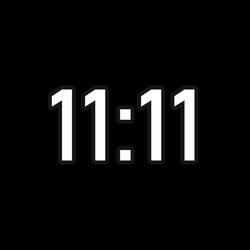 11: 11