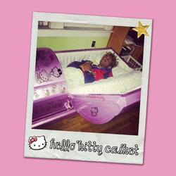 Hello Kitty Casket