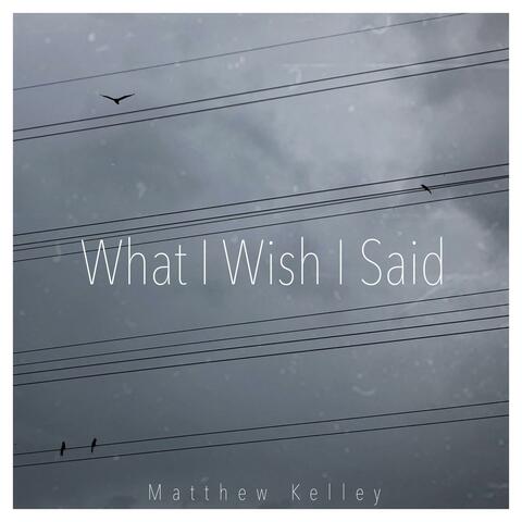 What I Wish I Said