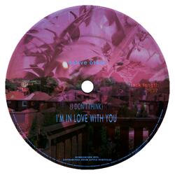 (I Don't Think) I'm in Love With You