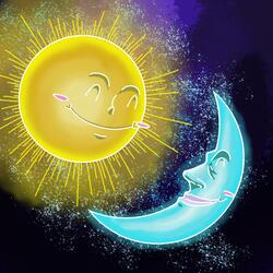 The Sun and the Moon