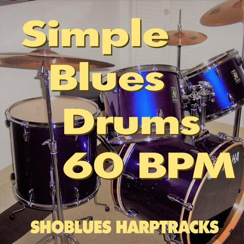 Simple Blues Drums 60 BPM