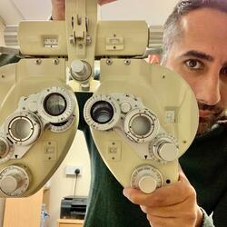 European Eye Doctor Treats You