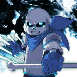Underswap Sans (Undertale AU): Boneshackle Cover