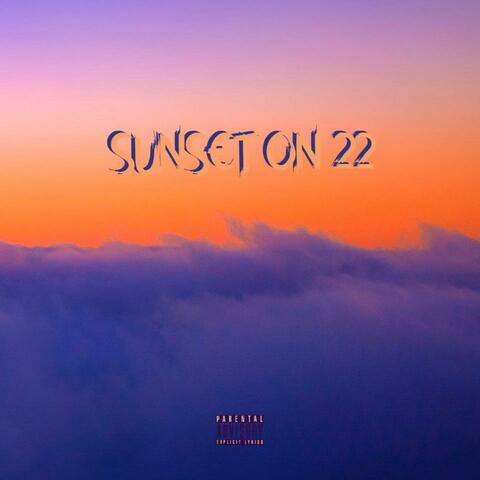 Sunset on 22