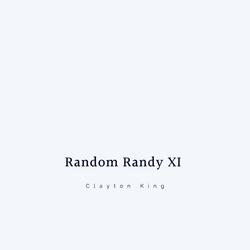 Random Randy XI