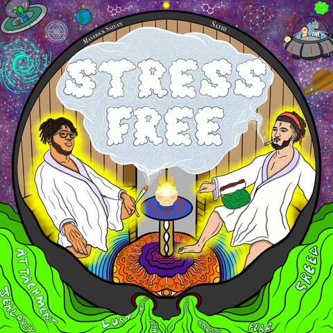 Stress Free (feat. Maverick Saiyan)