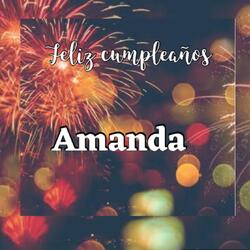 Feliz cumpleaños Amanda