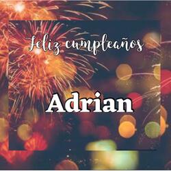Feliz cumpleaños Adrian