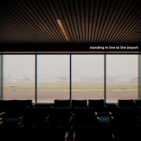 Standing In Line At The Airport