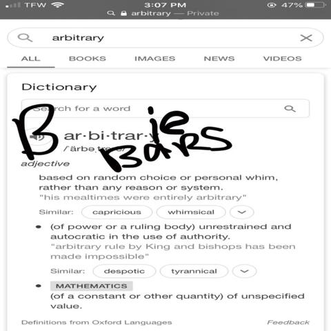 Barbatrarie Bars