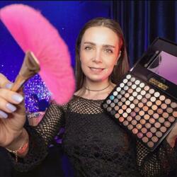 ASMR Makeup / Gece Makyajını Yapıyorum / Türkçe ASMR