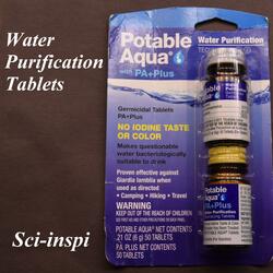 Water Purification Tablets