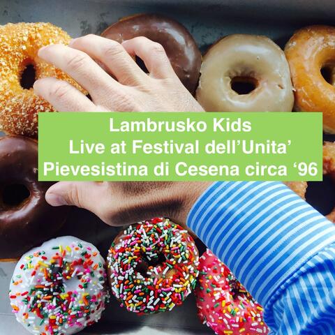 Lambrusko Kids Live Pievesistina di Cesena 1996