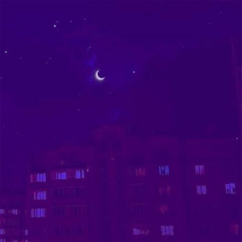 the sky is purple