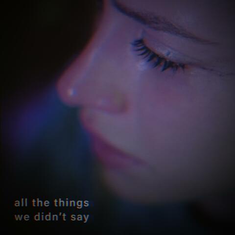 all the things we didn't say