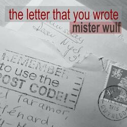 the letter that you wrote