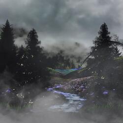 Through the Shroud and Mist