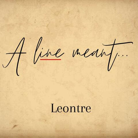 A line meant...