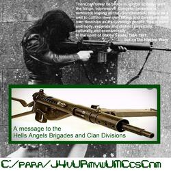 A message to the Hells Angels Brigades and Clan Divisions