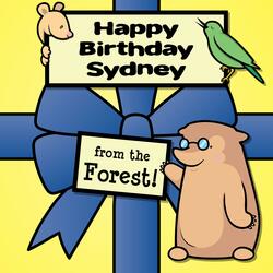 Happy Birthday Sydney, from the Forest!