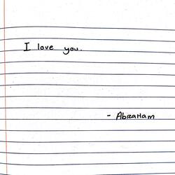 I love You