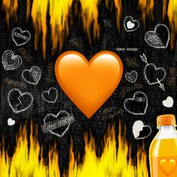 Cœur Orange