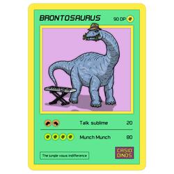 BRONTOSAURUS
