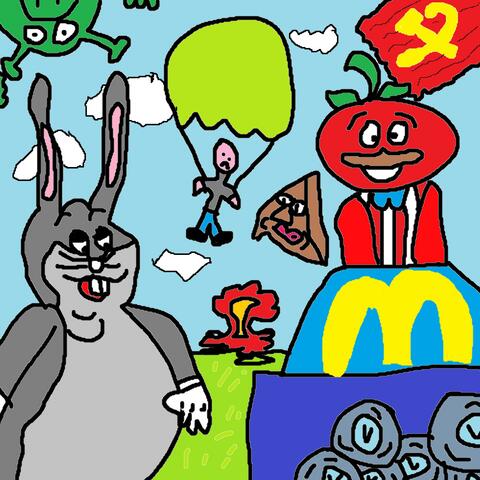 Big Chungus Inside Fortnite Fighting Communism, Jeff Bezos, Shrek & Obamaprism