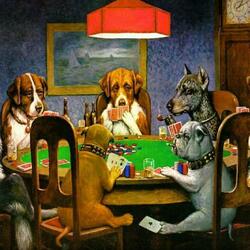 Dogs with Cards