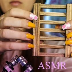 ASMR Relaxing sounds of wood and nails