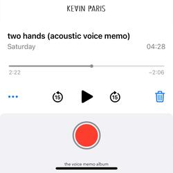 With My Own Two Hands (Live Acoustic Voice Memo)