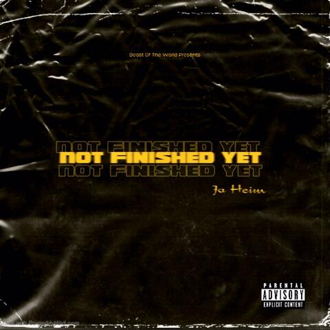 Not Finished Yet (The EP)