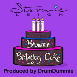 Brownie Birthday Cake