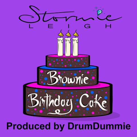 Brownie Birthday Cake