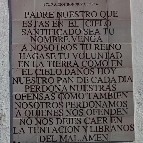 Padre Nuestro Cancion (unplugged)