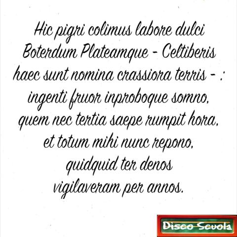 Hic pigri colimus labore dulci...(Epigrammi XII, 17)
