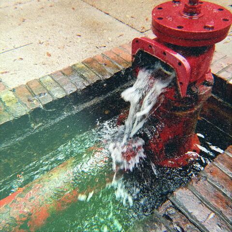 Fountain in an Office Garden