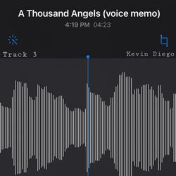 A Thousand Angels (voice memo)