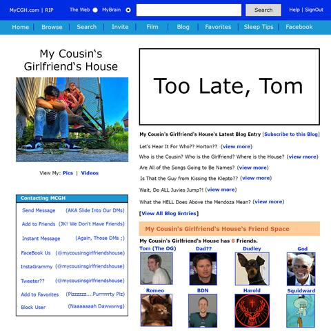Too Late, Tom