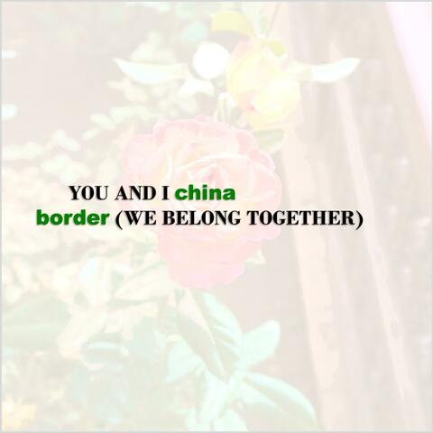 You and I (We Belong Together)