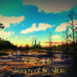 Staring at the sweeps of the shore