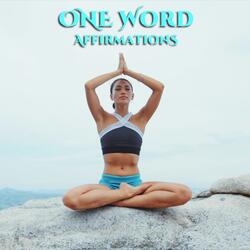One Word Affirmations