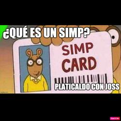 ¿Qué es un "SIMP"?